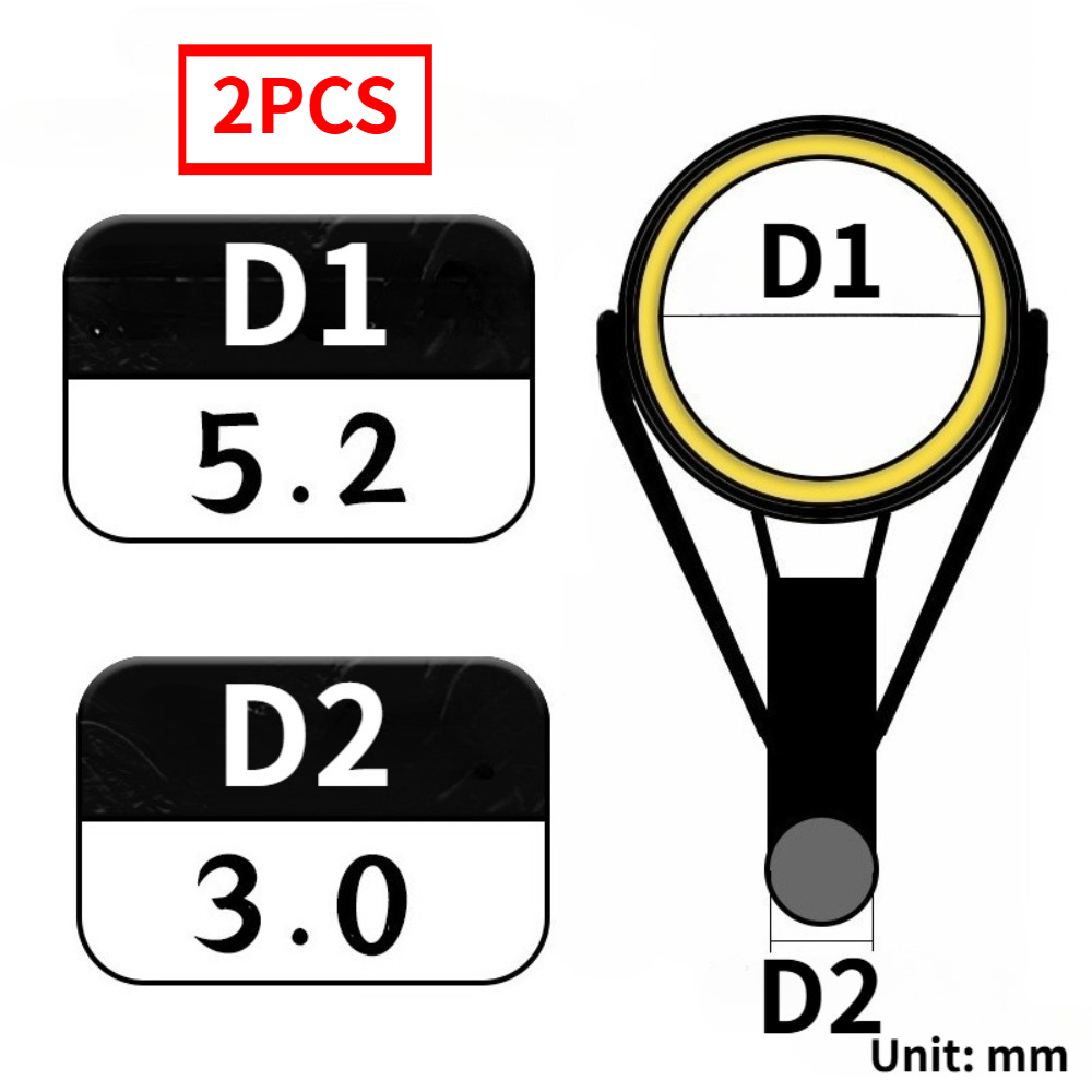 3.0mm Paslanmaz Çelik Balıkçıl - Fishing Rod Guide Replacement incelemesi ve fiyatı