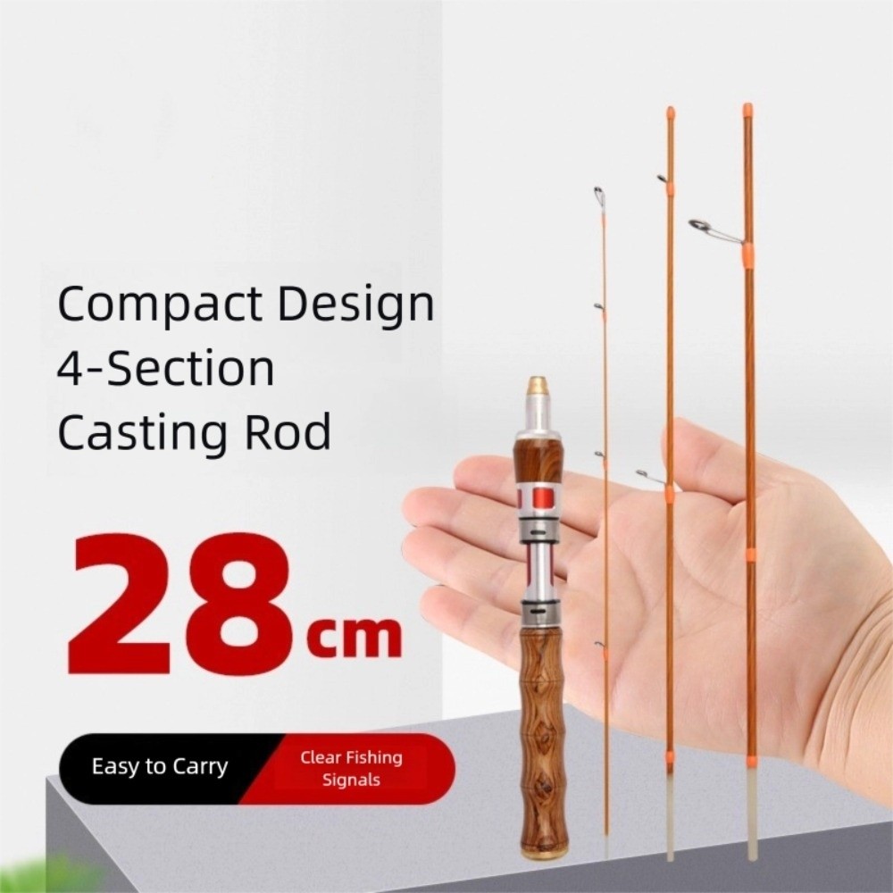 4 Bölümlü Döner Olta UL Güçlü  - Fishing Rod Ice incelemesi ve fiyatı