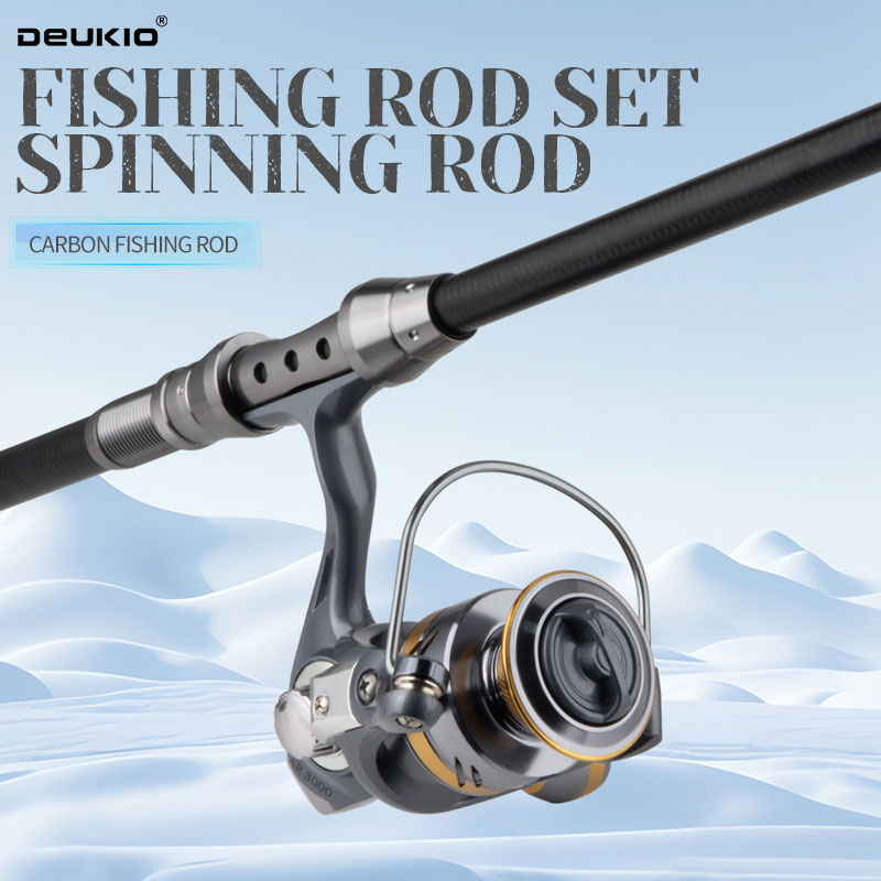 DEUKIO Olta ve Makara Kombinas - Fishing Rod Spinning incelemesi ve fiyatı