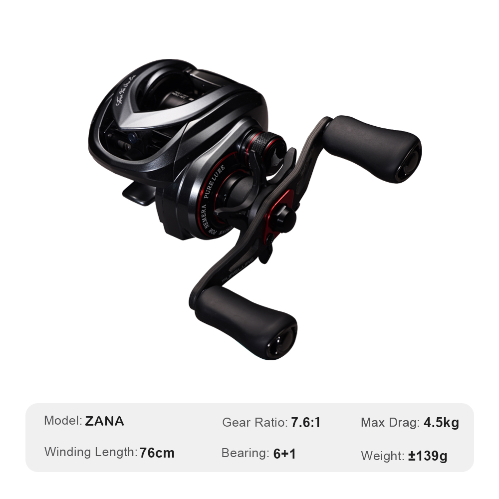 PURELURE ZANA 139g Alüminyum A - Abu Garcia Reel Max incelemesi ve fiyatı