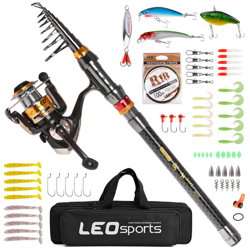 Olta iplik makarası Combo karb - Fishing Rod Spinning incelemesi ve fiyatı