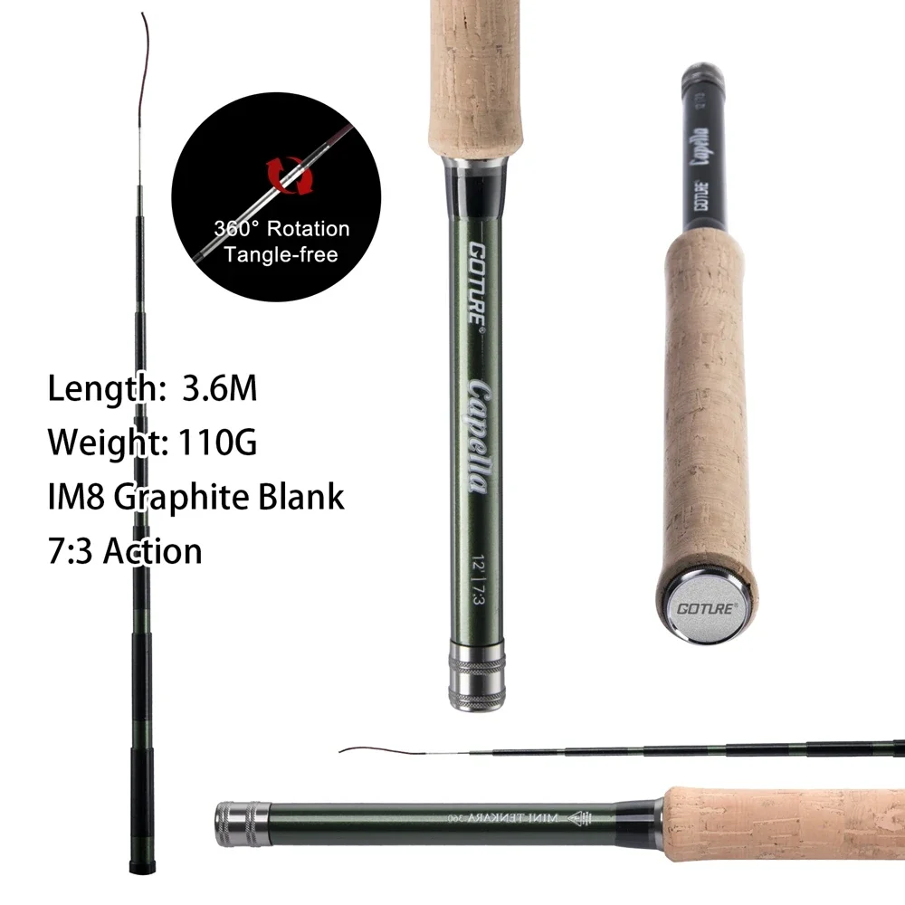 Goture 12FT Klasik Tenkara Sin - Fishing Rod Combo incelemesi ve fiyatı